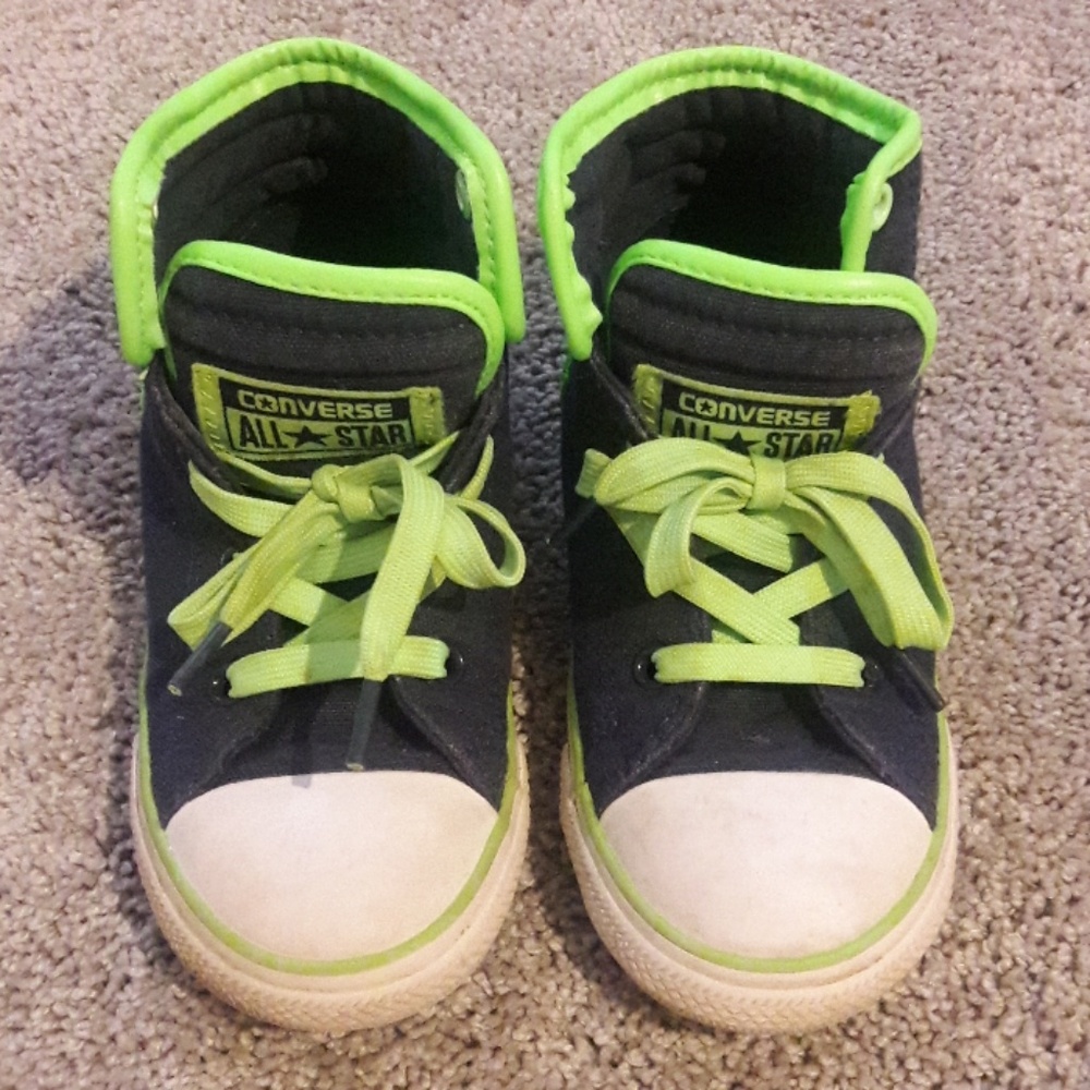 Boys high top converse